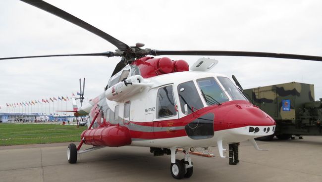 Летные испытания второго опытного образца вертолета Ми-171А2. Архивное фото Летные испытания второго опытного образца вертолета Ми-171А2. Архивное фото