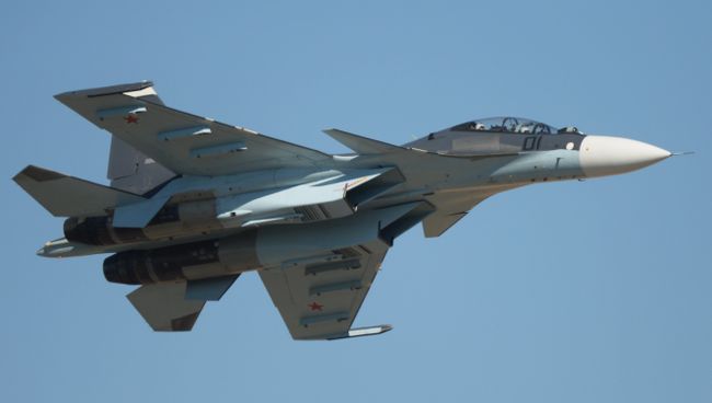 Самолет Су-30СМ. Архивное фото Самолет Су-30СМ. Архивное фото