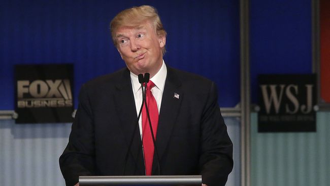 Республиканский кандидат в президенты Дональд Трамп. Архивное фото