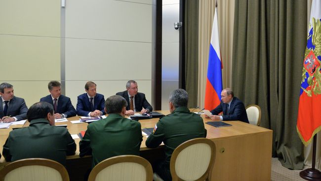 Президент РФ Владимир Путин провел совещание по вопросам развития Вооружённых Сил РФ Президент РФ Владимир Путин провел совещание по вопросам развития Вооружённых Сил РФ
