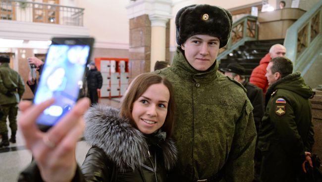 Призыв на военную службу. Архивное фото