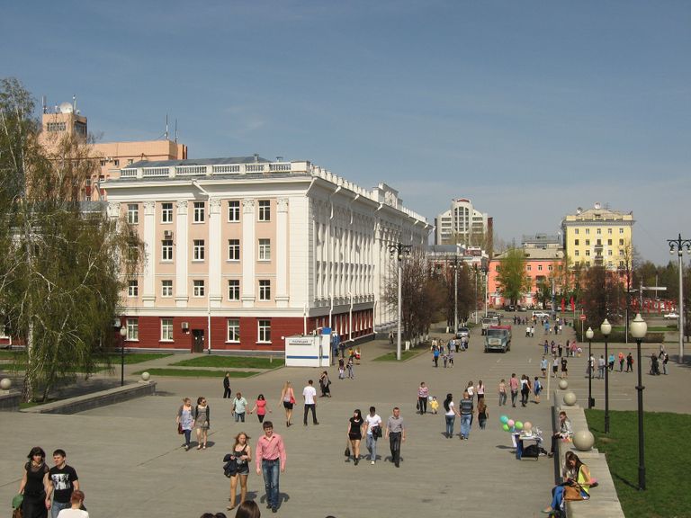 Вид Барнаула