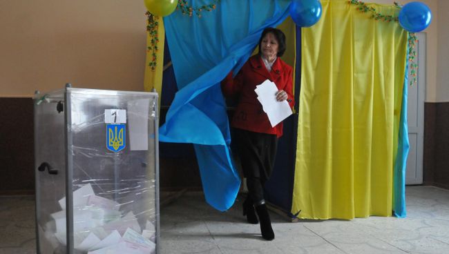Выборы на Украине. Архивное фото Выборы на Украине. Архивное фото