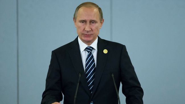 Президент России Владимир Путин. Архивное фото