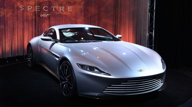 Автомобиль Джеймса Бонда - Aston Martin DB10. Архивное фото Автомобиль Джеймса Бонда - Aston Martin DB10. Архивное фото