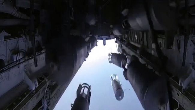 Боевые вылеты Дальней авиации ВВС РФ по объектам террористов в Сирии. Архивное фото Боевые вылеты Дальней авиации ВВС РФ по объектам террористов в Сирии. Архивное фото