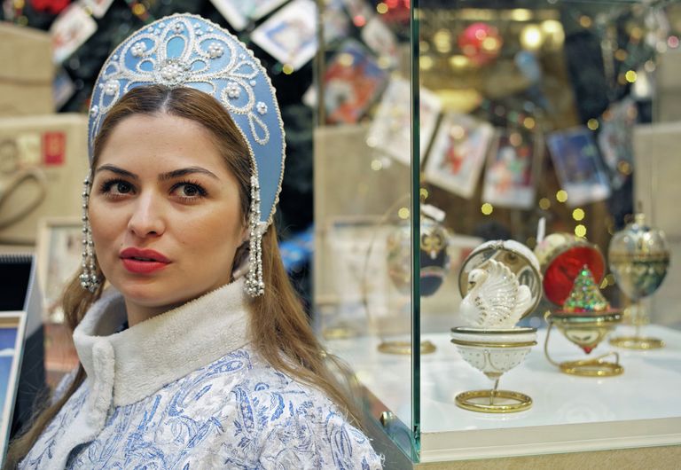 Новогоднее оформление ГУМа