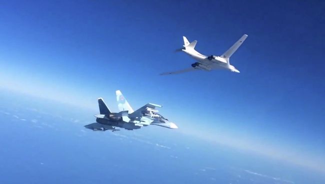 Боевые вылеты Дальней авиации ВВС РФ по объектам террористов в Сирии Боевые вылеты Дальней авиации ВВС РФ по объектам террористов в Сирии