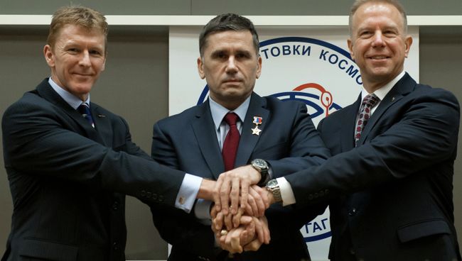 Участники основного экипажа Международной космической станции - 46/47 Участники основного экипажа Международной космической станции - 46/47