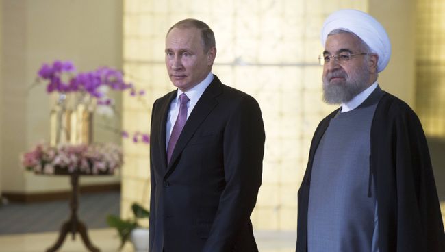 Рабочий визит президента РФ В.Путина в Иран