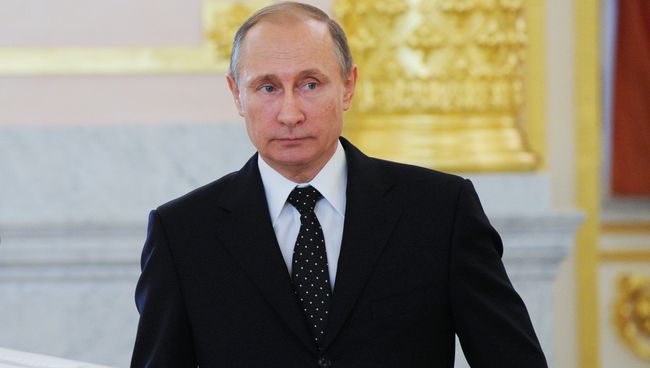 Президент России Владимир Путин. Архивное фото