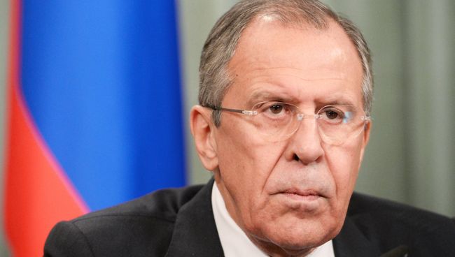 Министр иностранных дел РФ Сергей Лавров. Архивное фото.