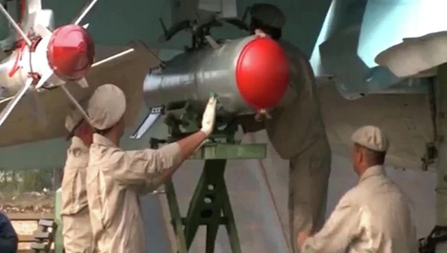 Подготовка и боевые вылеты Су-34, вооруженных ракетами воздух-воздух