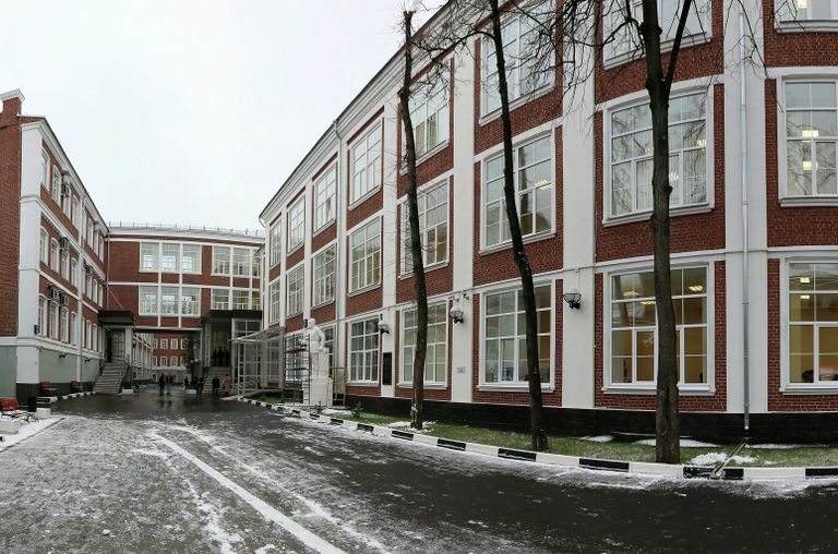 Здание Высшей школы экономики (ВШЭ) в Москве