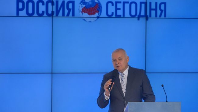 Генеральный директор МИА Россия сегодня Дмитрий Киселев Генеральный директор МИА Россия сегодня Дмитрий Киселев