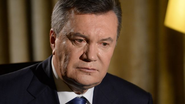 Бывший президент Украины Виктор Янукович Бывший президент Украины Виктор Янукович