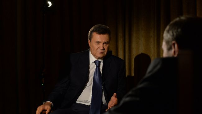 Бывший президент Украины Виктор Янукович. Архивное фото Бывший президент Украины Виктор Янукович. Архивное фото