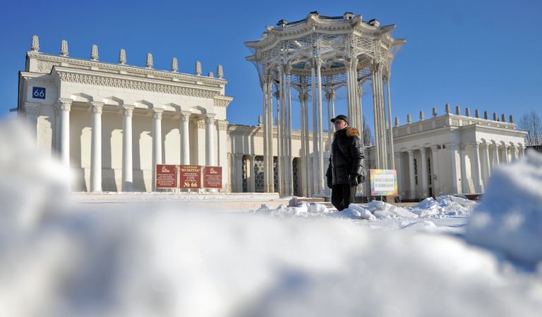 Павильон №66 Культура (Узбекская ССР) на территории Всероссийского выставочного центра (ВДНХ). Павильон №66 Культура (Узбекская ССР) на территории Всероссийского выставочного центра (ВДНХ).
