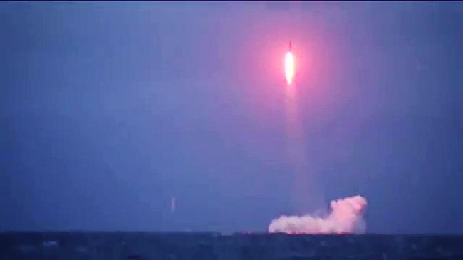 Пуск межконтинентальной баллистической ракеты. Архивное фото