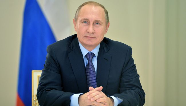 Президент РФ В.Путин. Архивное фото Президент РФ В.Путин. Архивное фото