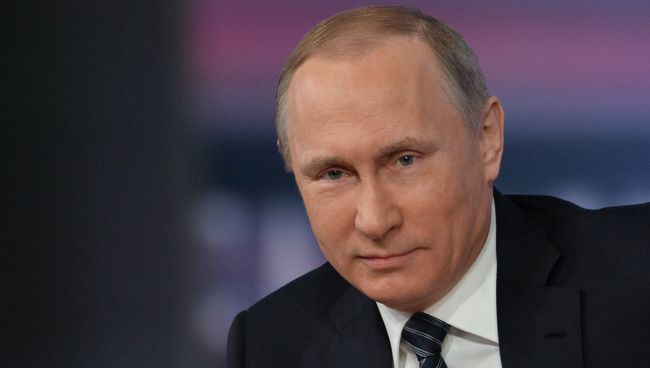 Президент России Владимир Путин. Архивное фото