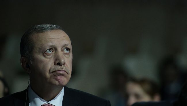 Президент Турции Реджеп Тайип Эрдоган на климатической конференции ООН в Париже Президент Турции Реджеп Тайип Эрдоган на климатической конференции ООН в Париже