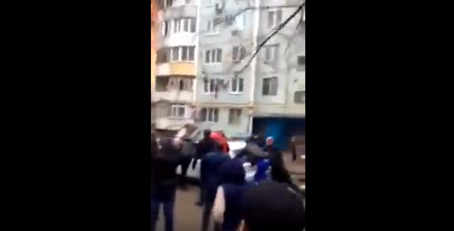 Первые кадры с места обрушения дома в Волгограде. ВИДЕО Первые кадры с места обрушения дома в Волгограде. ВИДЕО