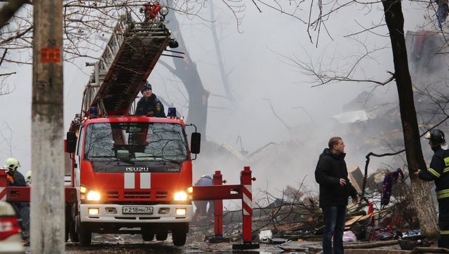 Взрыв бытового газа в многоэтажном доме в Волгограде