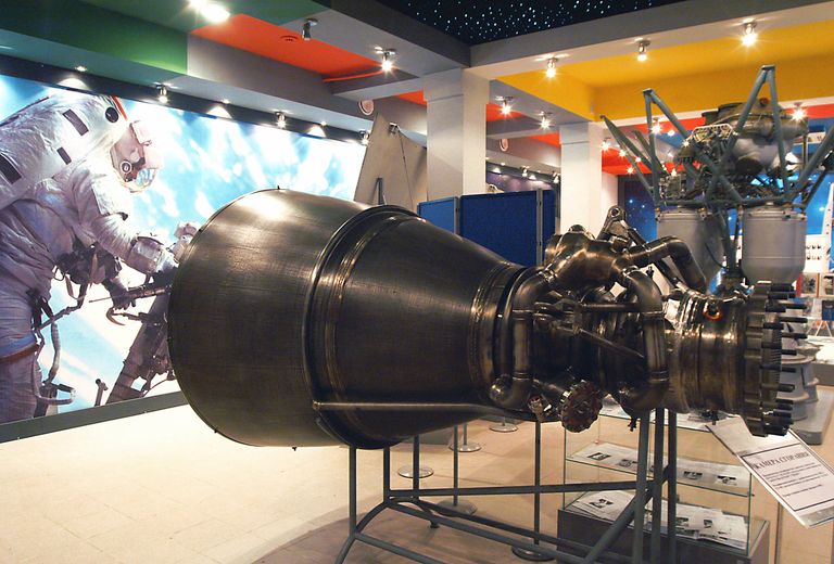 Камера сгорания, используемая в двигателях РД-180, предназначенных для американских ракетоносителей Атлас