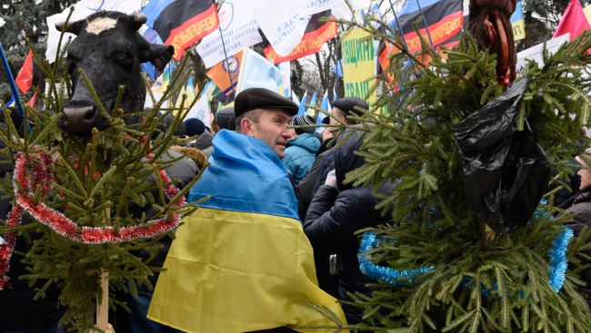 Митинг у здания Верховной Рады Украины. Архивное фото Митинг у здания Верховной Рады Украины. Архивное фото