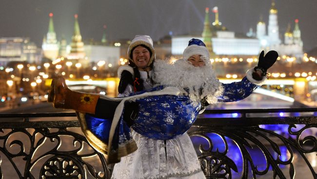 Празднование Нового года в Москве Празднование Нового года в Москве