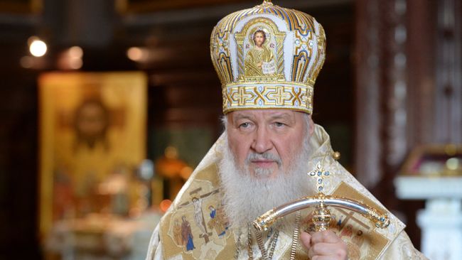 Патриарх Московский и всея Руси Кирилл во время Рождественского богослужения. Архивное фото