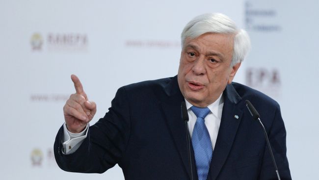 Президент Греческой Республики Прокопис Павлопулос. архивное фото