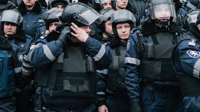 Антиправительственные протесты в Кишиневе