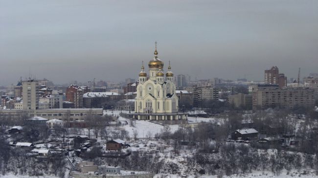 Вид Хабаровска. Архивное фото