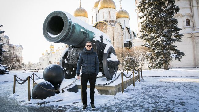 Актер Райан Рейнольдс во время визита в Москву. 24 января 2016 Актер Райан Рейнольдс во время визита в Москву. 24 января 2016