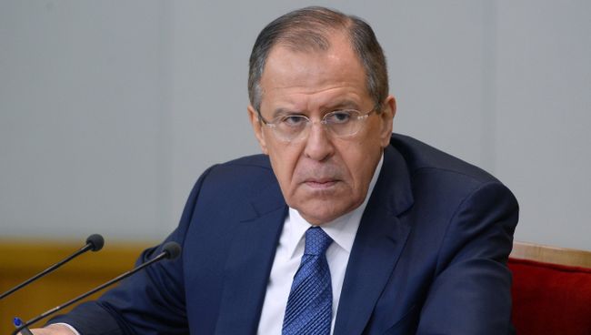 Министр иностранных дел России Сергей Лавров. Архивное фото