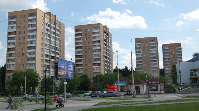 Башни Вулыха в Дубне, Московская область. Архивное фото Башни Вулыха в Дубне, Московская область. Архивное фото