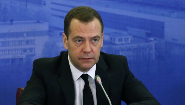 Председатель правительства России Дмитрий Медведев. Архивное фото