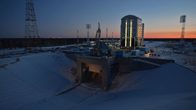 Космодром Восточный в Амурской области. Архивное фото