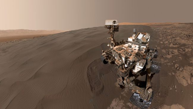 Селфи марсохода Curiosity Селфи марсохода Curiosity
