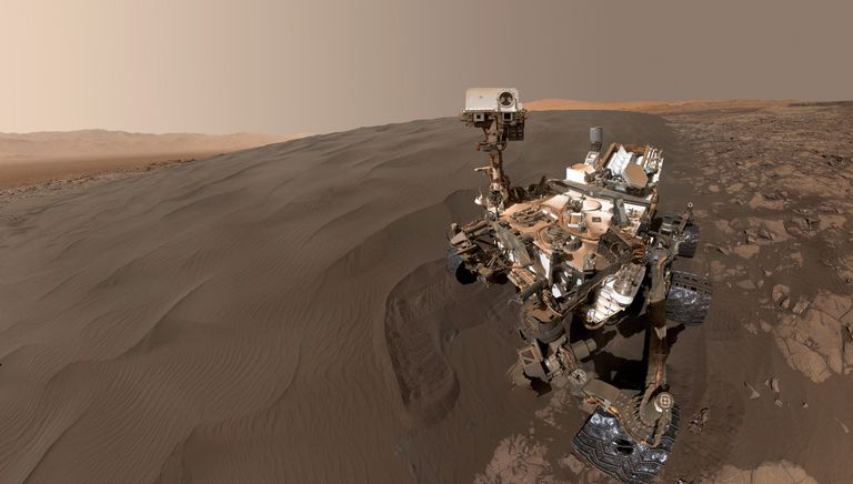Селфи марсохода Curiosity Селфи марсохода Curiosity