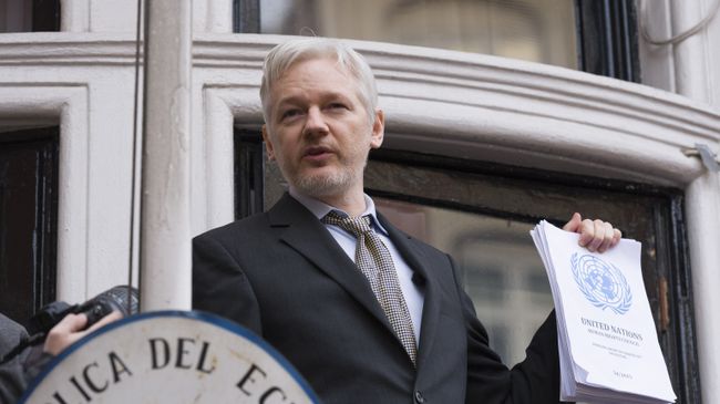 Сооснователь WikiLeaks Джулиан Ассанж. Архивное фото