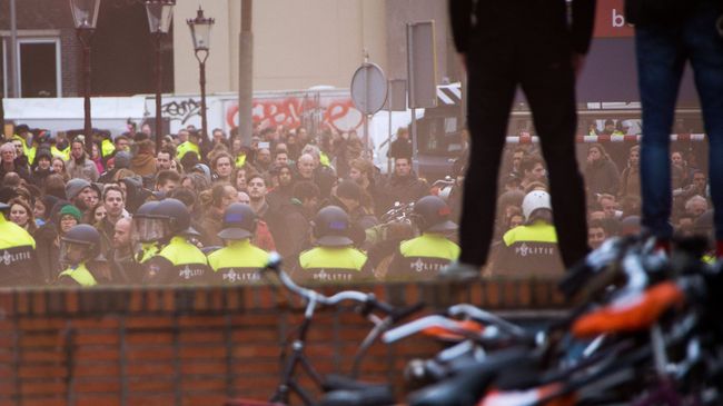 Акции против исламизации Европы в европейских странах. Архивное фото