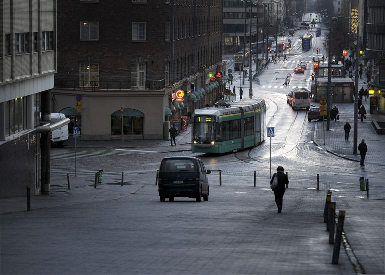 В центре Хельсинки В центре Хельсинки