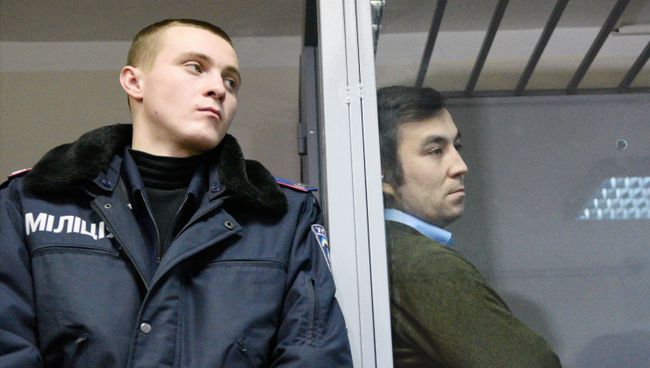 Заседание суда по делу А. Александрова и Е. Ерофеева в Киеве. Архивное фото