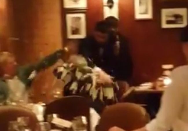В интернете появилось видео с метанием торта в Касьянова В интернете появилось видео с метанием торта в Касьянова