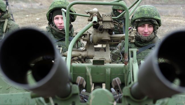 Войска Южного военного округа. Архивное фото
