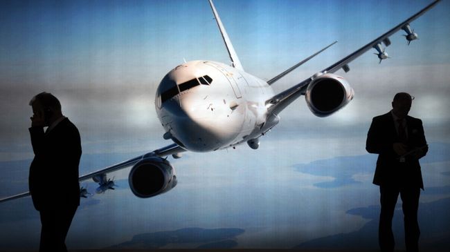 Стенд компании Boeing на авиашоу Singapore Airshow в Сингапуре. Архивное фото Стенд компании Boeing на авиашоу Singapore Airshow в Сингапуре. Архивное фото
