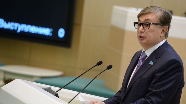 Глава Сената парламента Казахстана Касым-Жомарт Токаев. Архивное фото Глава Сената парламента Казахстана Касым-Жомарт Токаев. Архивное фото